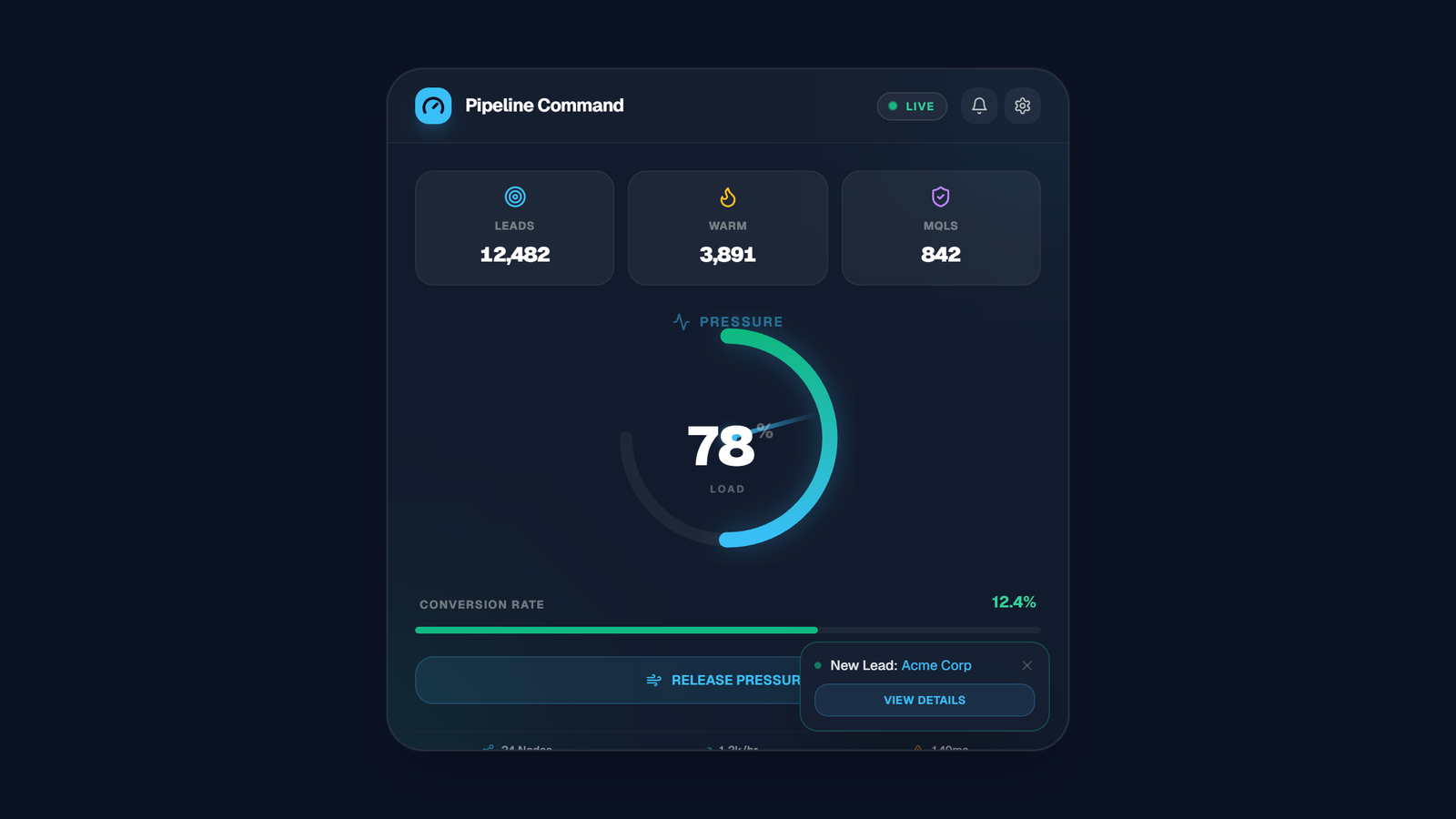 Pipeline Command Center